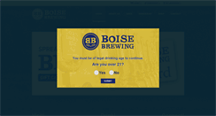 Desktop Screenshot of boisebrewing.com